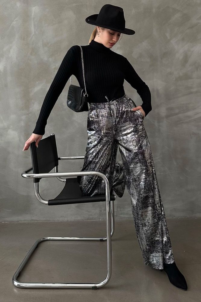 Topshow Silver Leaf Wholesale Trousers