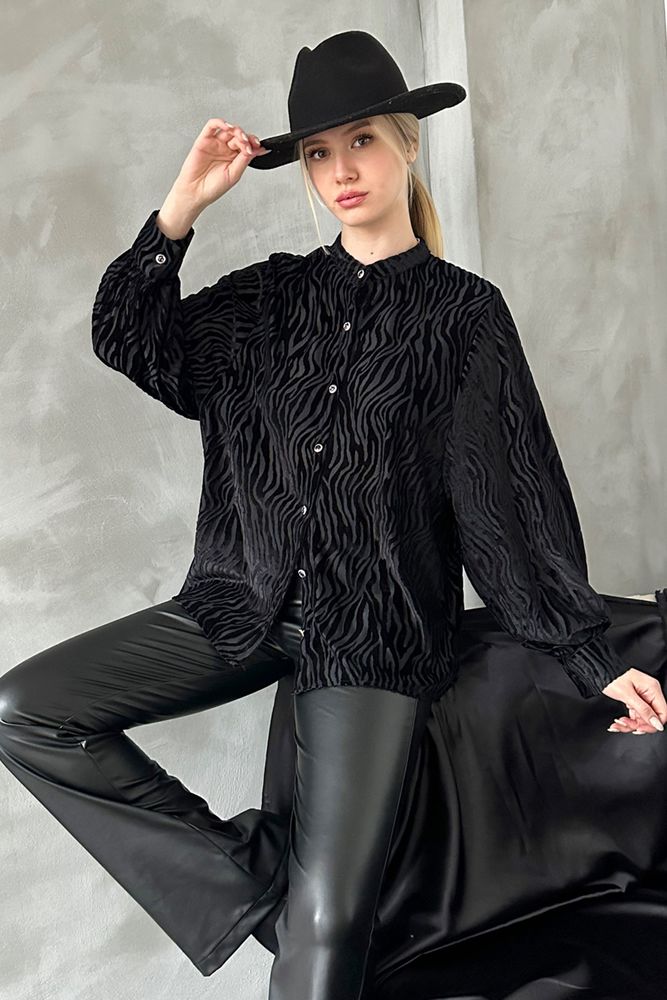 Topshow Black Zebra Saldesen Wholesale Shirt