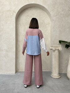 Topshow Powder Linen Wholesale Trousers #5