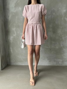 Topshow Powder Bike Collar Dress #2