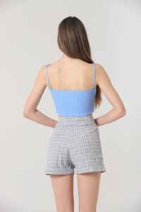 Topshow Indigo Buttoned Wholesale Shorts #3