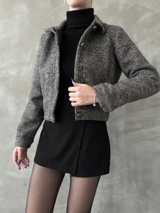 Topshow Black Dugal Bow Coat #4