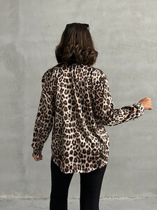 Topshow Leopard Leopard Patterned Wholesale Shirts #5