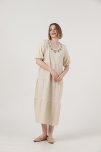 Topshow Stone Collar Wholesale Dress #3