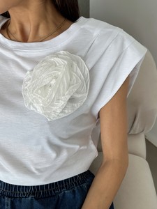 Topshow White Rose Detailed Wholesale T-Shirt #4