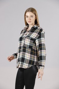 Topshow Emerald Plaid Pocket Lumberjack Wholesale Shirt #2