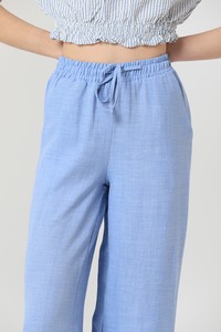 Blue linen pants #4