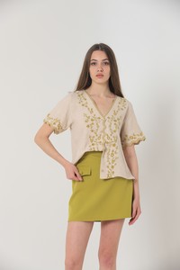 Stone Landy Embroidery Blouse #3