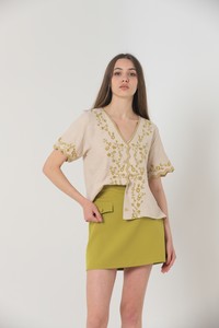 Stone Landy Embroidery Blouse #4