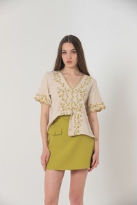 Stone Landy Embroidery Blouse #2