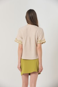 Stone Landy Embroidery Blouse #5