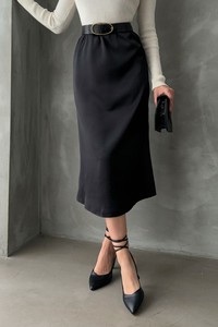 Topshow Black Satin Wholesale Skirt #5