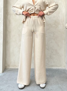 Topshow Stone Linen Wholesale Trousers #4