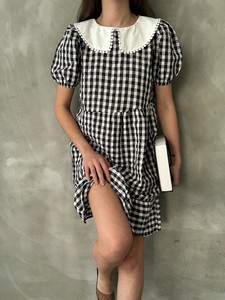 Topshow Black Bicycle Collar Dress #3