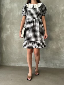 Topshow Black Bicycle Collar Dress #2