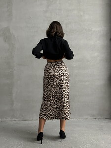 Topshow Leopard Leopard Patterned Wholesale Skirt #5