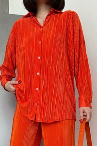 Topshow Orange Accordion Wholesale Shirt #3