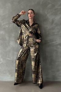 Topshow Gold Leaf Wholesale Trousers #3