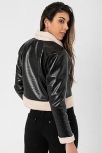 Topshow Faux leather Wholesale Coat #2