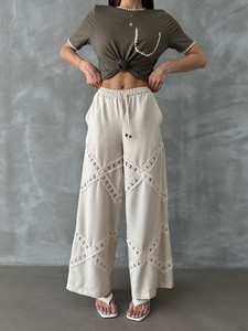 Topshow Stone Lace Detailed Wholesale Trousers #4