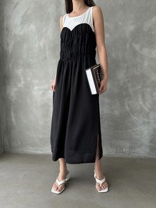 Topshow Black Strappy Full-Length Dress #3