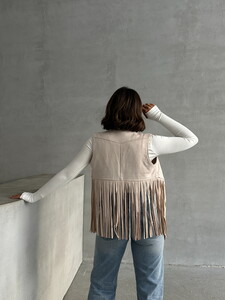 Topshow Stone Tassel Dropped Wholesale Vest #5