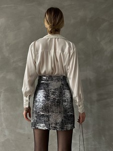 Topshow Silver Leaf Wholesale Skirt #5