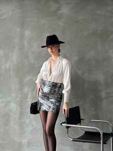 Topshow Silver Leaf Wholesale Skirt #3