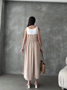 Topshow Stone Strappy Full Length Dress #5