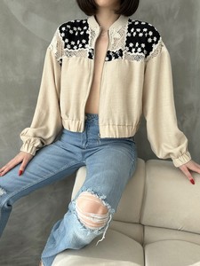 Topshow Stone Chest Lace Wholesale Jacket #3