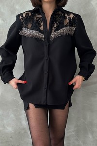 Topshow Lace Detailed Wholesale Shirts #4