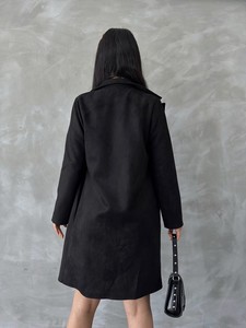 Topshow Black Nubuck Wholesale Coat #5