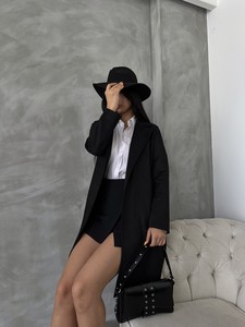 Topshow Black Nubuck Wholesale Coat #2