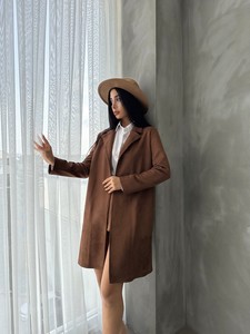 Topshow Tan Nubuck Wholesale Coat #3