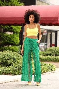 Topshow Emerald Mesh Wholesale Trousers #2