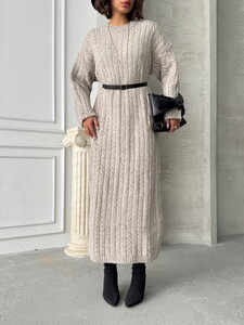 Topshow Mink Wholesale Knitwear Dress #4