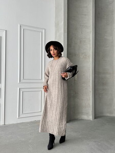 Topshow Mink Wholesale Knitwear Dress #2