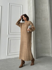 Topshow Biscuit Wholesale Knitwear Dress #3