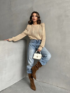 Topshow Stone Knitwear Wholesale Sweater #2