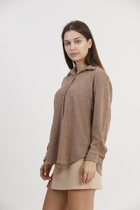 Topshow Brown Knitwear Wholesale Shirts #2