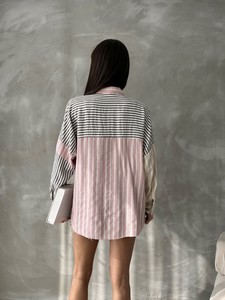 Topshow Powder Stone Striped Wholesale Shirt #5