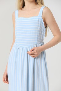 Topshow Blue Strapless Wholesale Dress #2