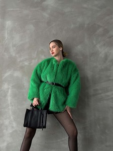 Topshow Emerald Peluj Coat #5