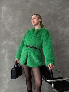 Topshow Emerald Peluj Coat #3