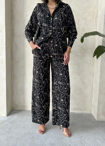 Embroidered Wholesale Pants - Black | Topshow #2