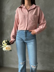 Topshow Powder Pocket Long Sleeve Wholesale Shirt #3