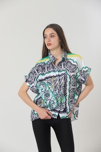 Topshow Paisley Pattern Mixed Printed Wholesale Shirts #3