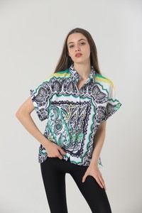 Topshow Paisley Pattern Mixed Printed Wholesale Shirts #2