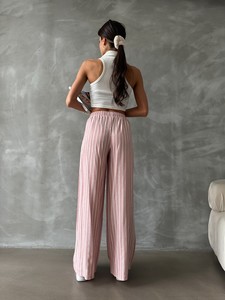 Topshow Powder Striped Woven Wholesale Trousers #5