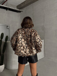 Topshow Leopard D Leopard Printed Wholesale Jacket #5